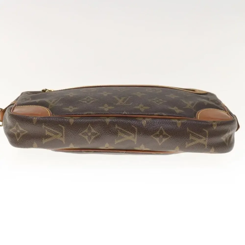Louis Vuitton Monogram Marly Dragonne GM Clutch Bag Brown